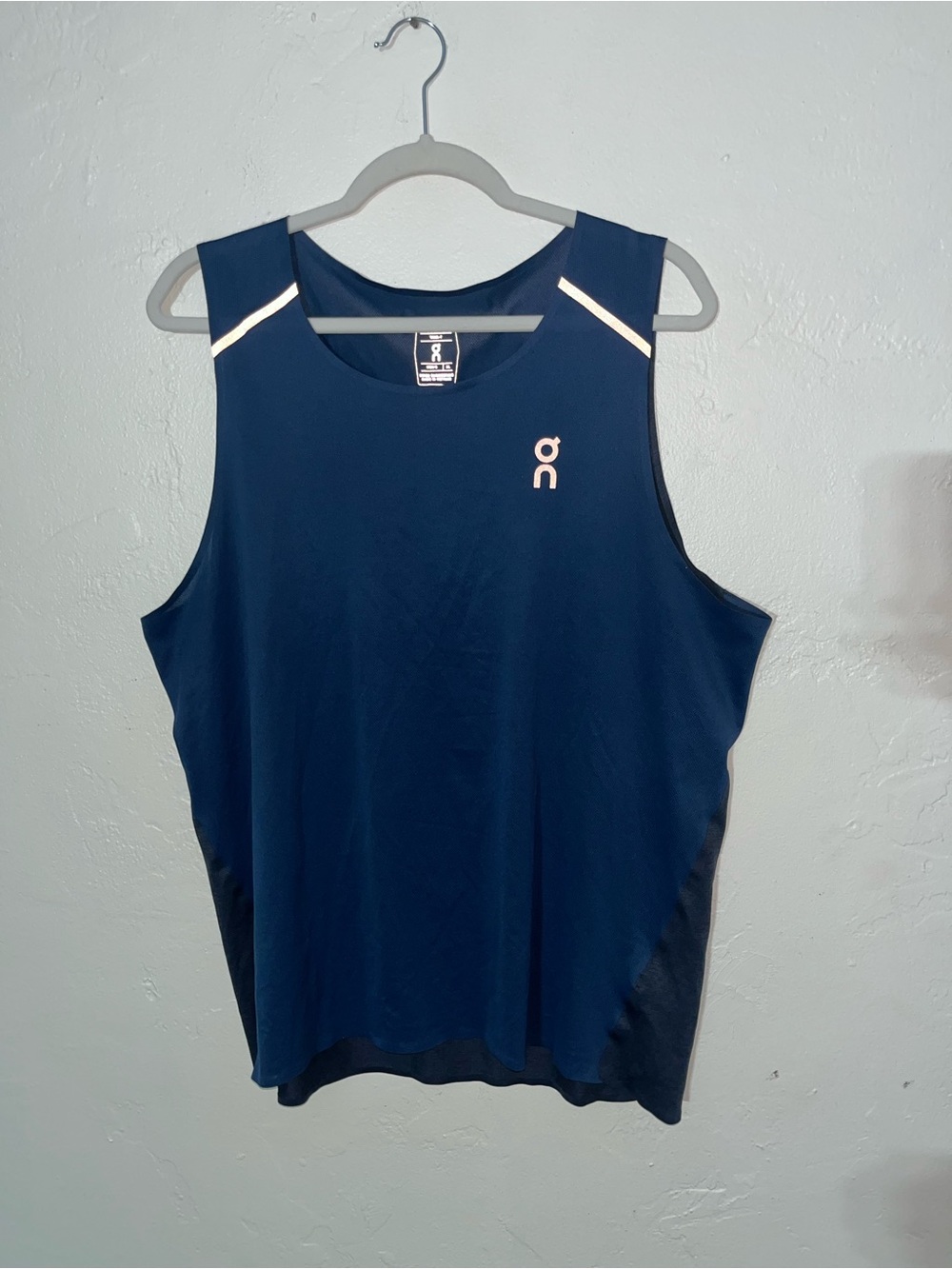 New Run On Clouds Tank-T Men's On Cloud Running Tank Top Sleeveless Denim/Navy